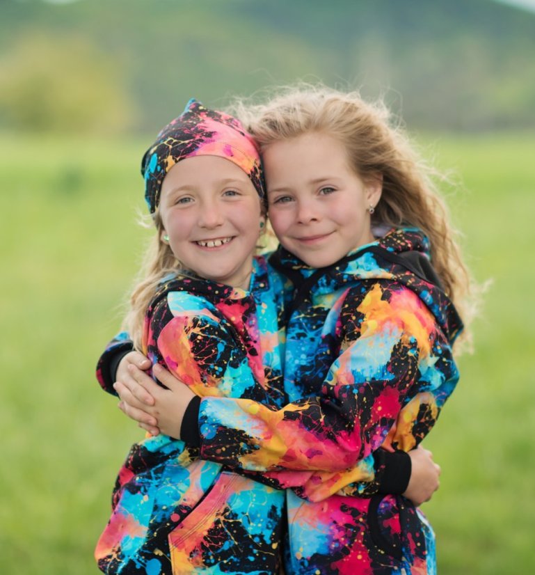 Dětská tepláková souprava, exploze barev