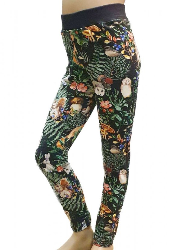 Dětské legíny, lesní noc