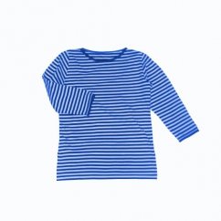 Pánské tričko s 3/4 rukávem modrý námořník (Velikost XL pánské)