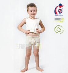 Dětské boxerky BIO natur (Velikost 92-98) Dětské boxerky BIO natur (Velikost 92-98)