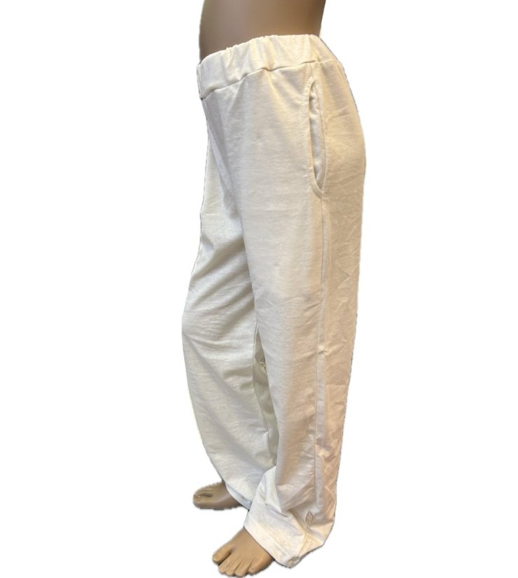 Pánské kalhoty BIO, přírodní nebělená lehké