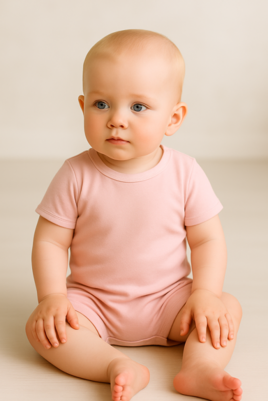 Dětský letní overal z biobavlny