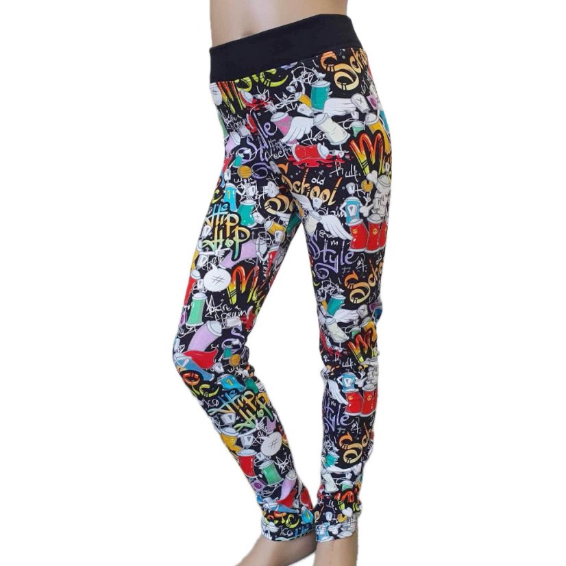 Detské legíny, svět graffiti