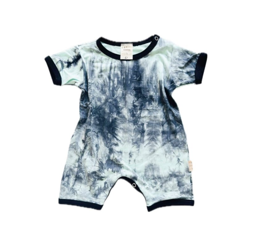 Detský letný overal BAMBUS, batika