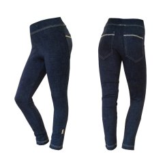 Dívčí legíny JEANS s kapsami
