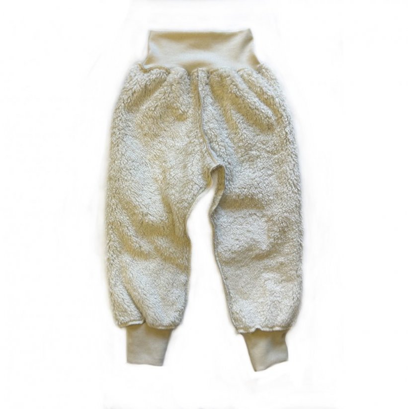 Detské softshellové nohavice GROW BARÁNOK PETROL