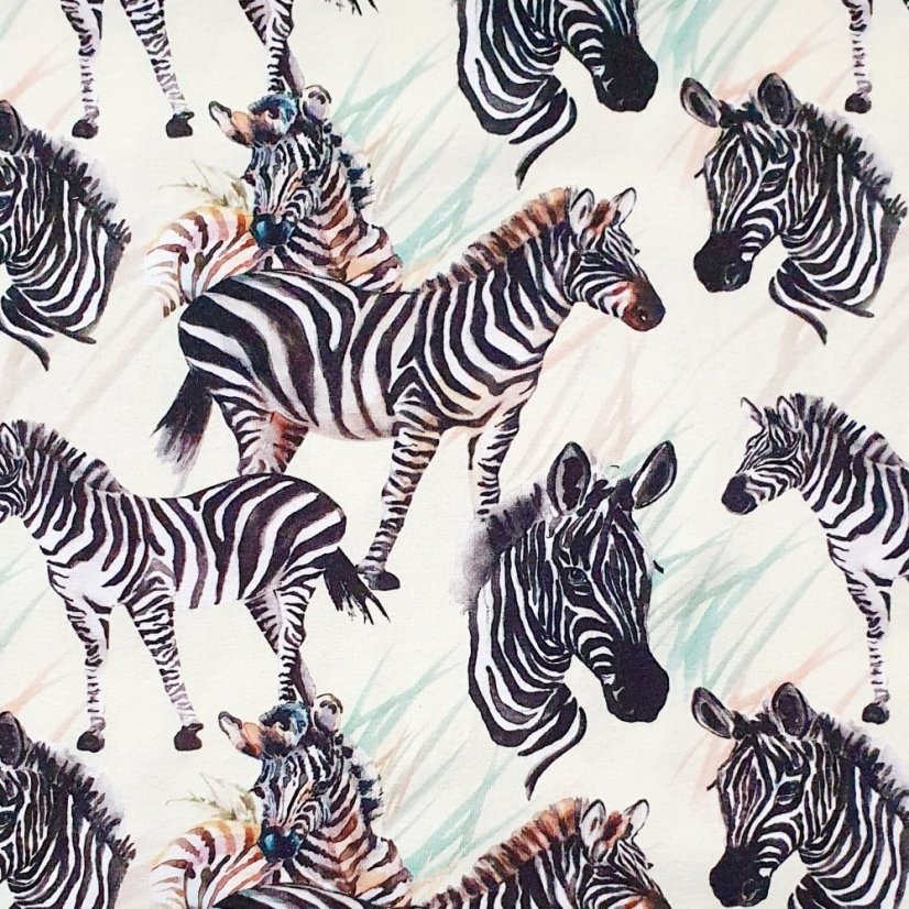 Pánské tričko, zebry krátký rukáv