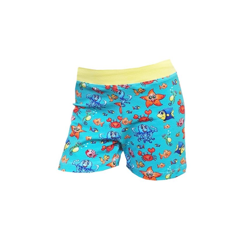 Dětské krátké kraťasy, mořský svět