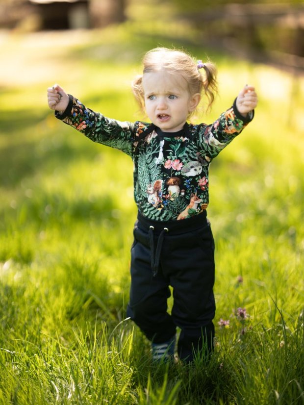 Dětské softshellové kalhoty THIN bez fleecu