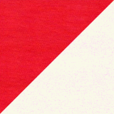 Jasně červená - přírodní nebělená