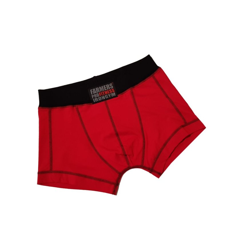panske boxerky cervene