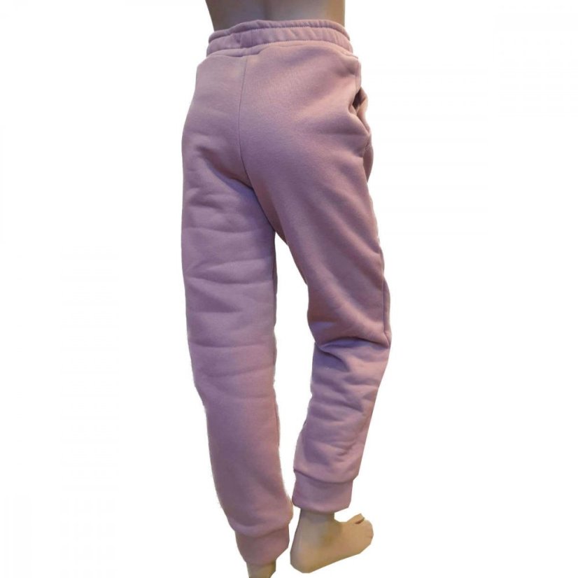 Dětská tepláková souprava FLUFFY, starorůžová