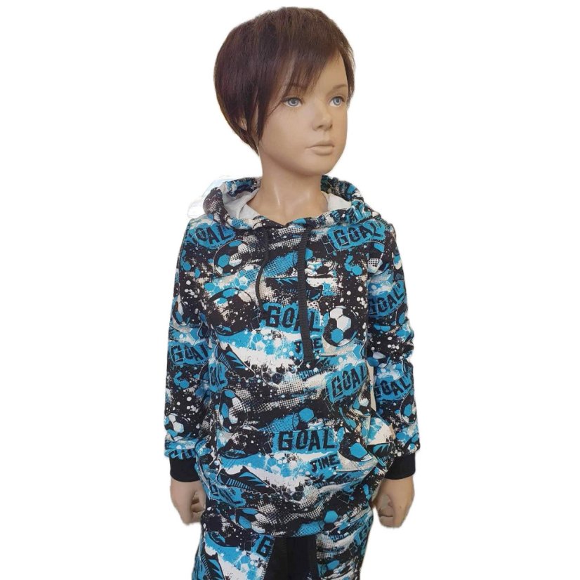 Dětská mikina s kapucí, fotbalista