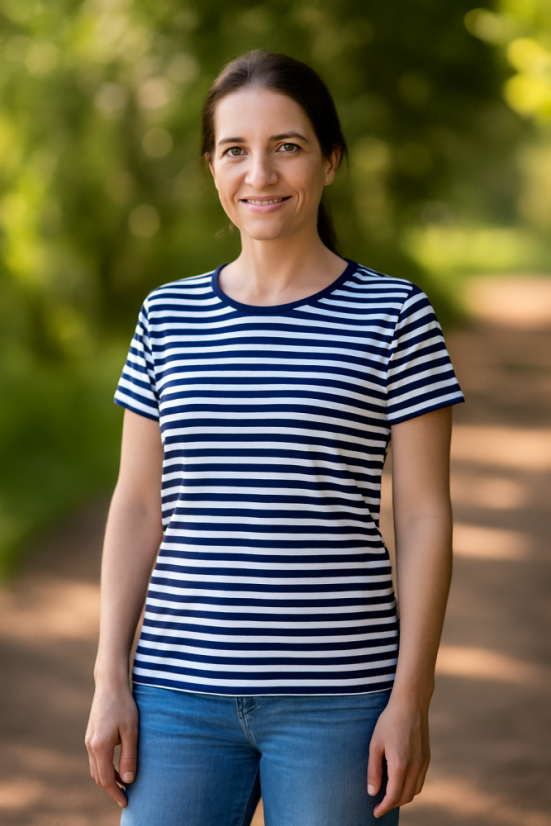 Dámské tričko, námořník