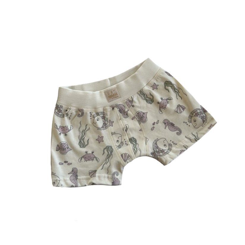 Dětské boxerky Bio, čisté moře