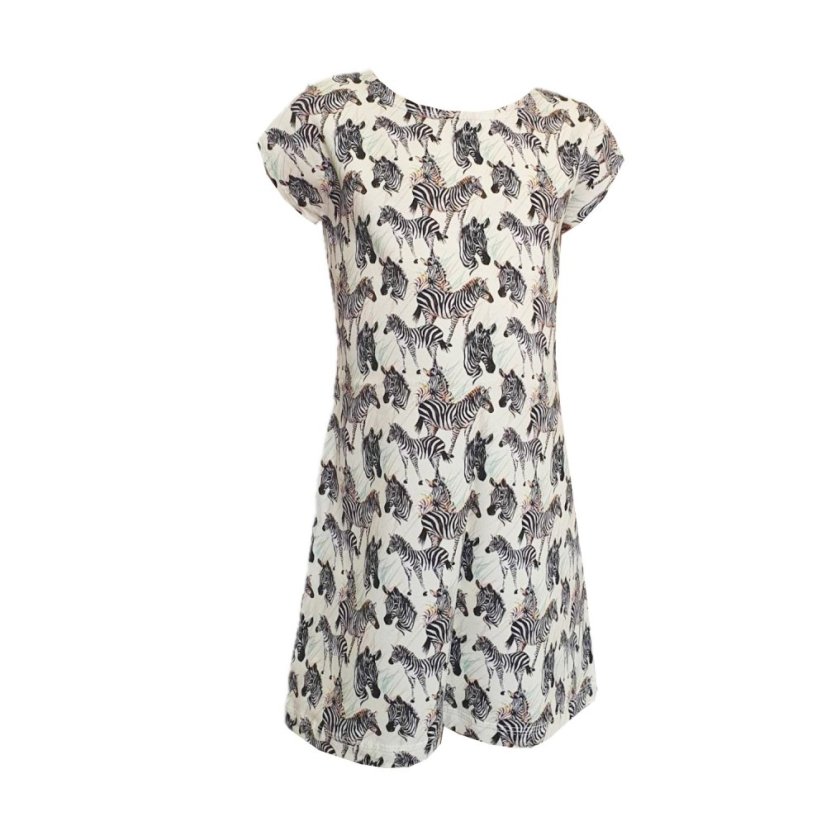 Dievčenské šaty DIGI ZEBRA
