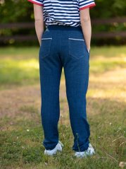 Dámske džínsy WOW, modrý jeans