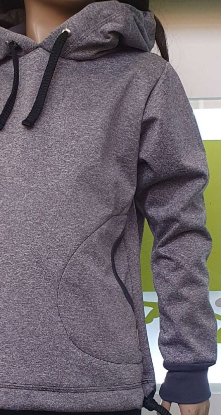 Softshellová mikina ELAST GREY MELE