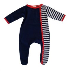 Dětský overal NAVY - RED (Velikost 98)