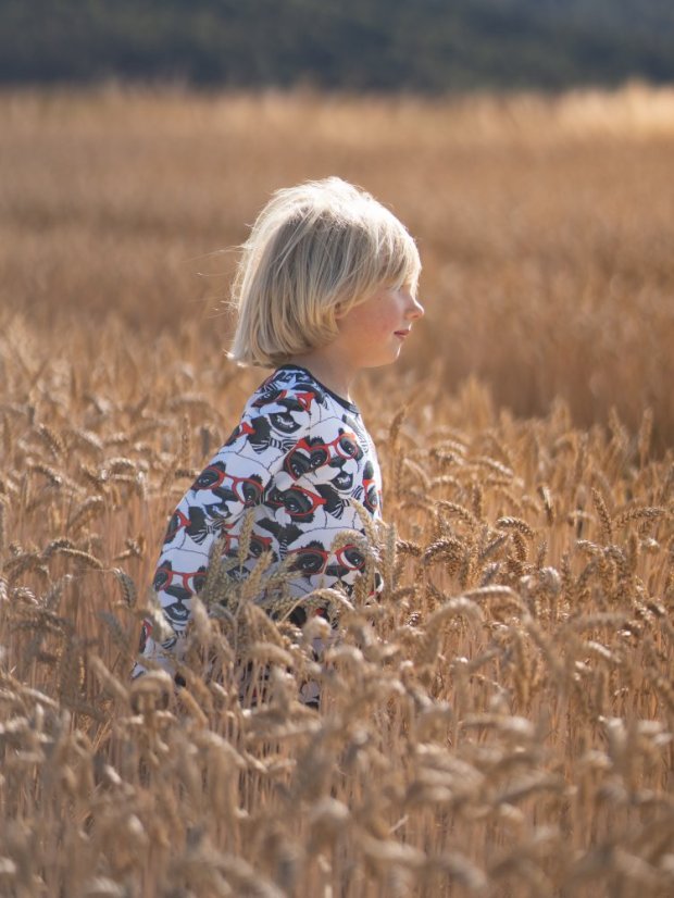 Dětské tričko, panda v brýlích