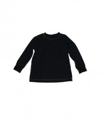 Dětské tričko do manžety černé (Velikost 92-98)