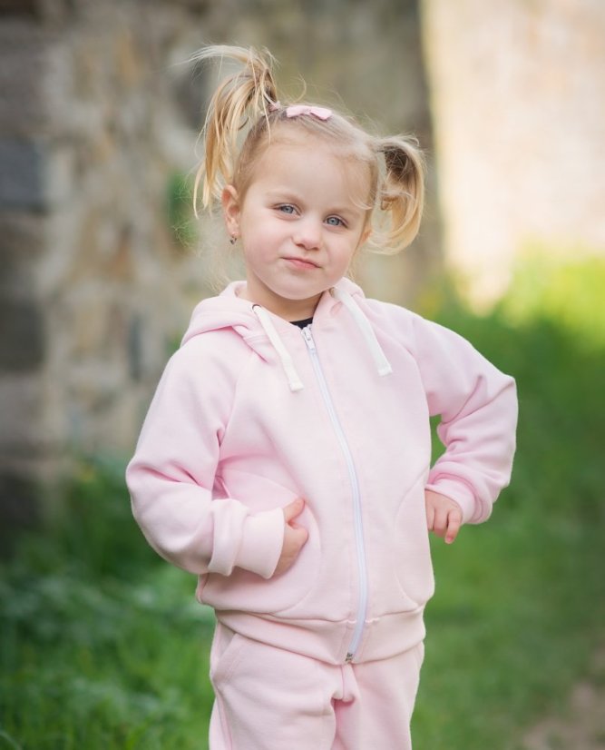 Dětská mikina na zip Warmy