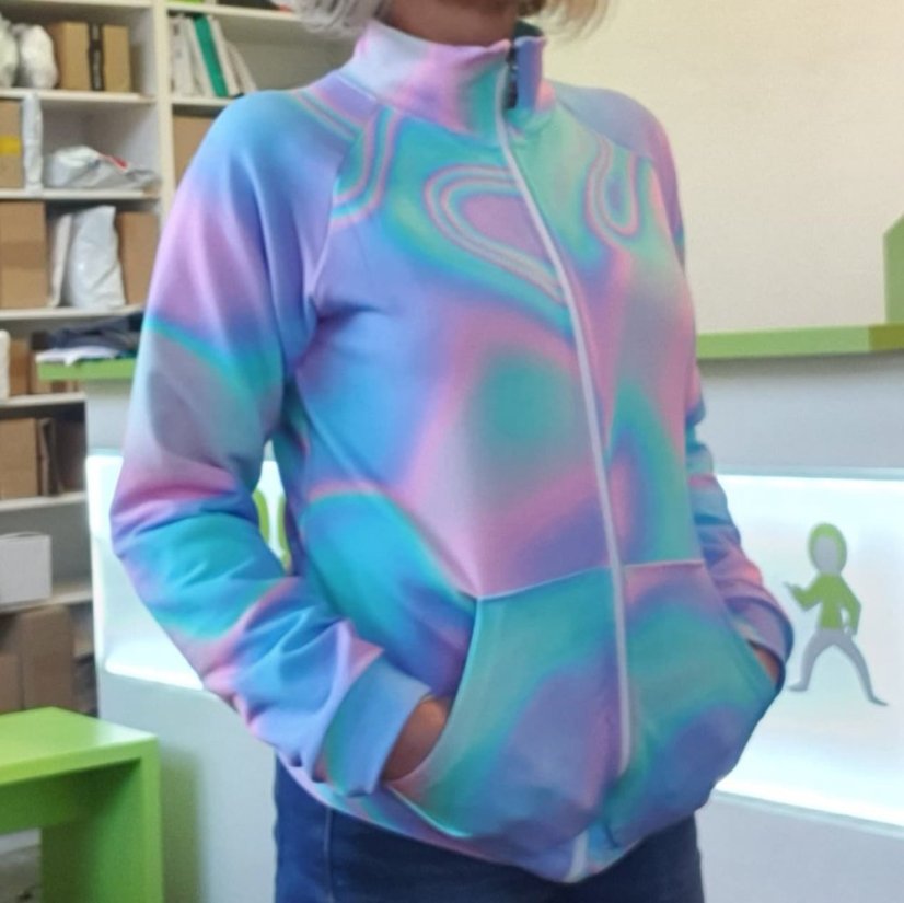 Mikina na zip DIGI AURORA