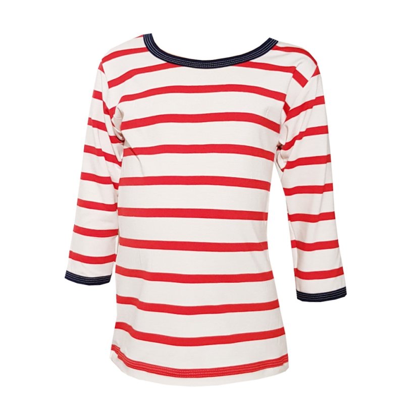 triko bambus cervenynam navylemy 1