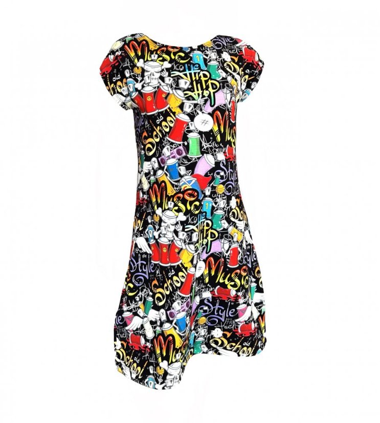 Dámské šaty, svět graffiti