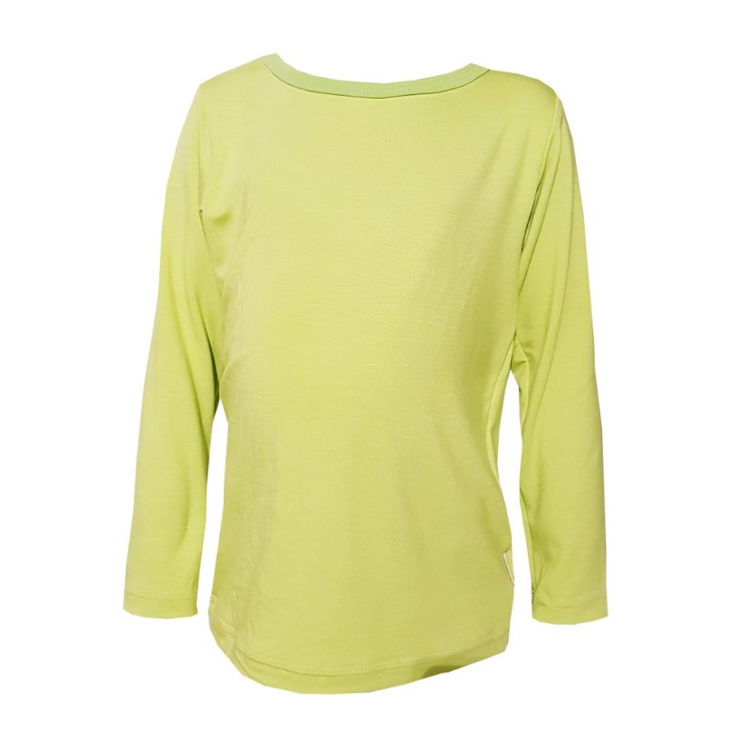 Dámské tričko BAMBUS limet (Velikost XS dámské)