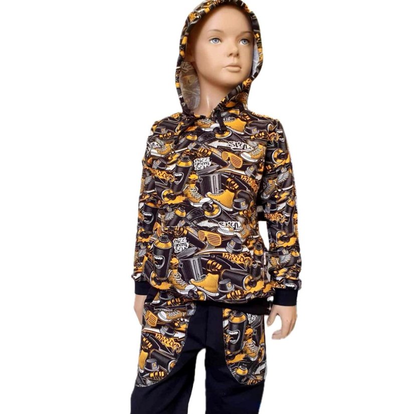 Tepláková souprava DIGI FREEDOM YELLOW