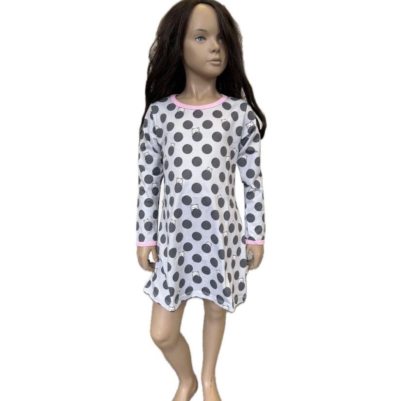 Noční košile GREY DOTS