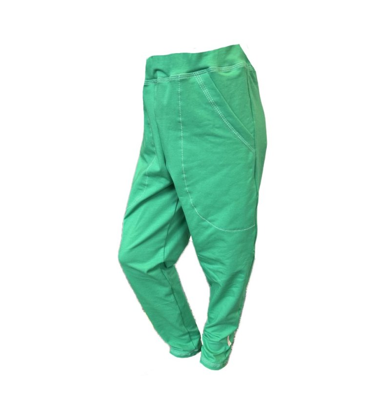 Tepláky JOGGER GREEN GRASS ľahké