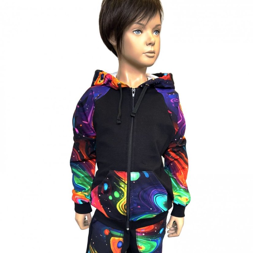 Dětská tepláková souprava ZIPPER DIGI GALAXY 3