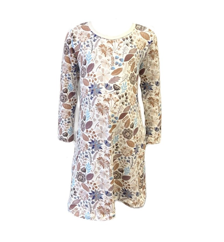 Dámská noční košile BAMBUS, podzimní louka