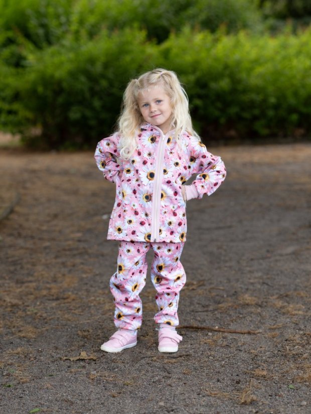 Dětské softshellové kalhoty THIN bez fleecu