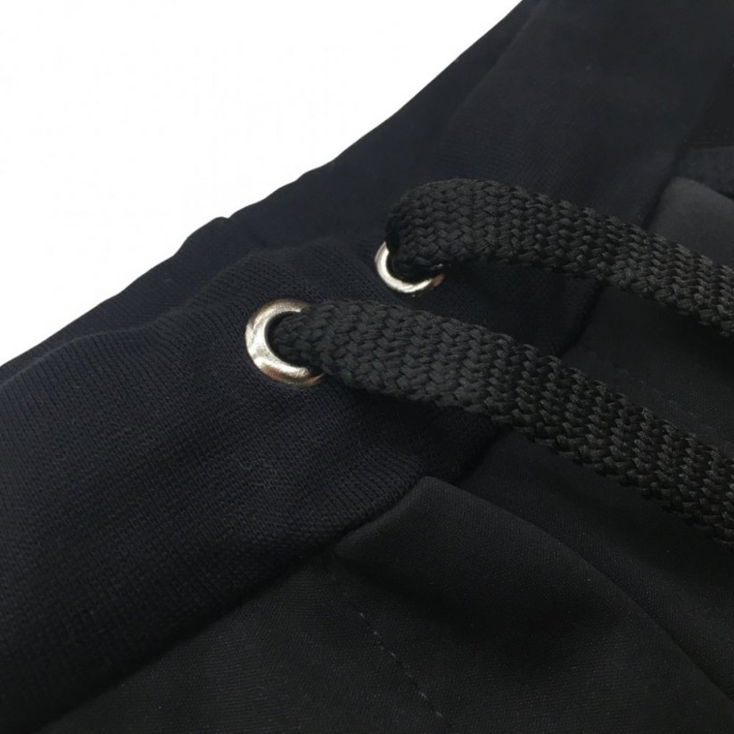 Dětské softshellové kalhoty WOW ELAST BLACK