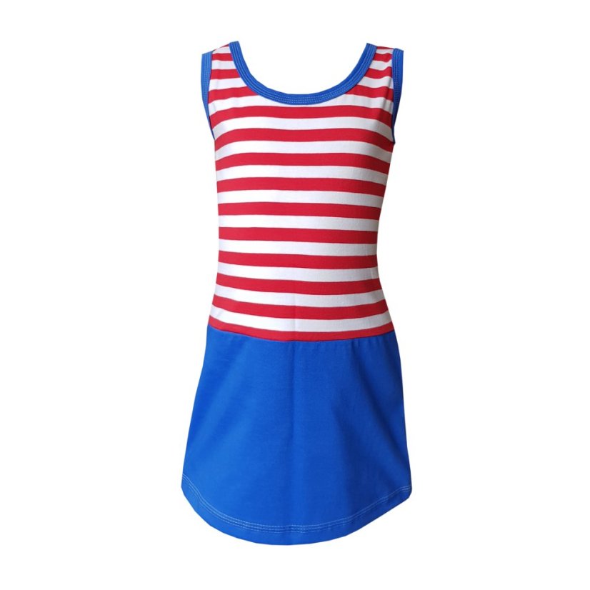 saty bezrukavu cervnamornik kralmodra