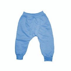 Dětské BKM kalhoty s manžetami modré (Velikost 86)