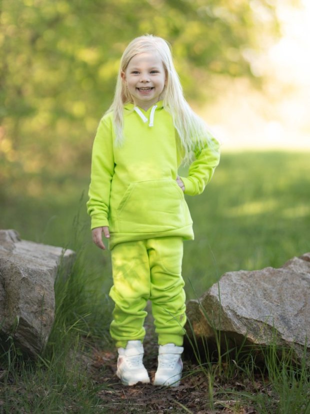 Dětské tepláky Fluffy, různé barvy