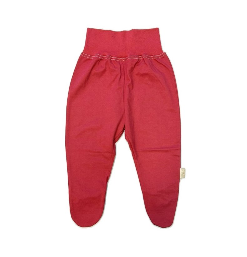 Dětské polodupačky, červená malina