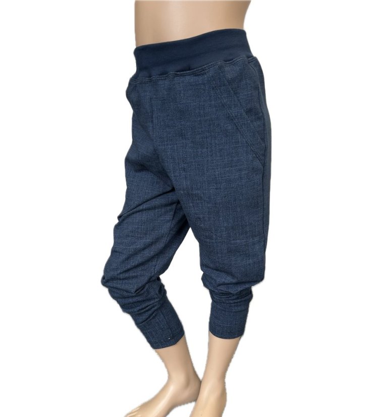 Tepláky JOGGER JEANS BLUE ľahké