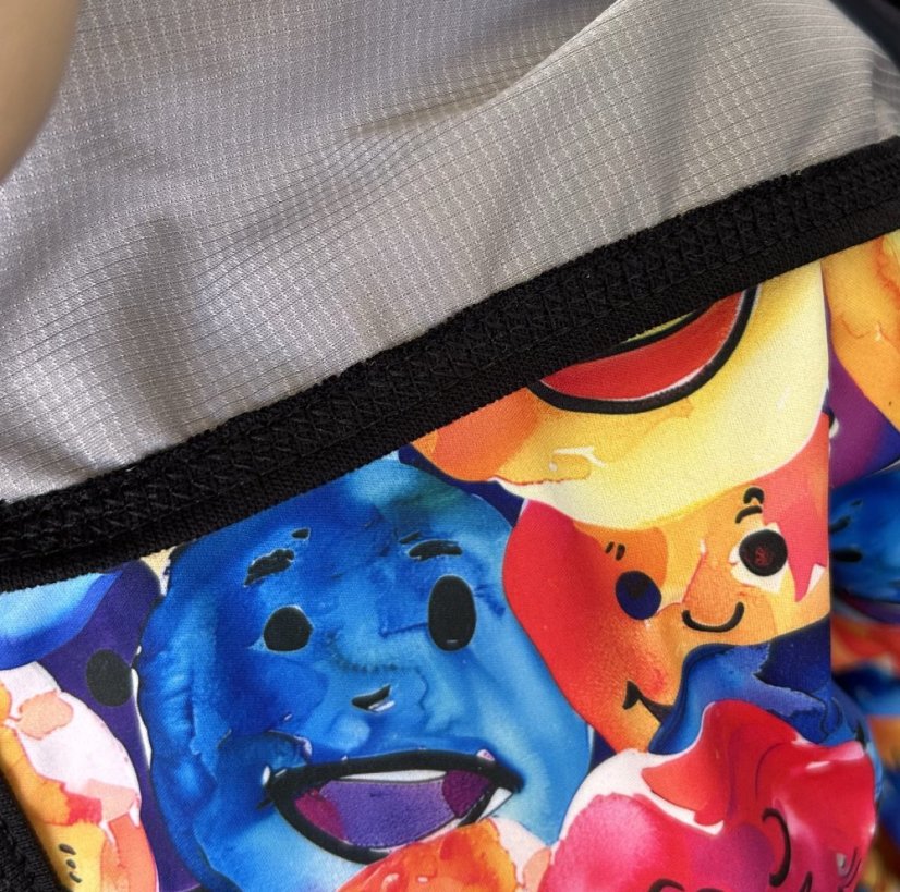 Dětská softshellová bunda NEW bez fleecu, smajlíková párty