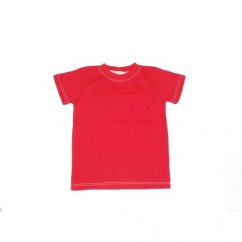 Dětské tričko krátký rukáv ČERVENÉ (Velikost 92-98)