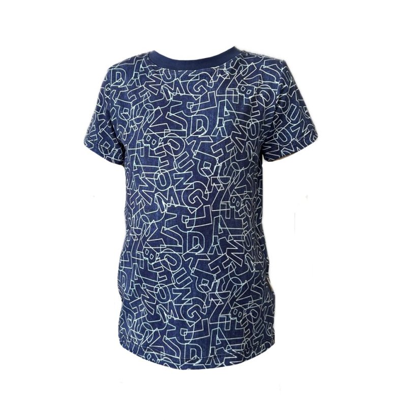 Dětské tričko BAMBUS, písmenka