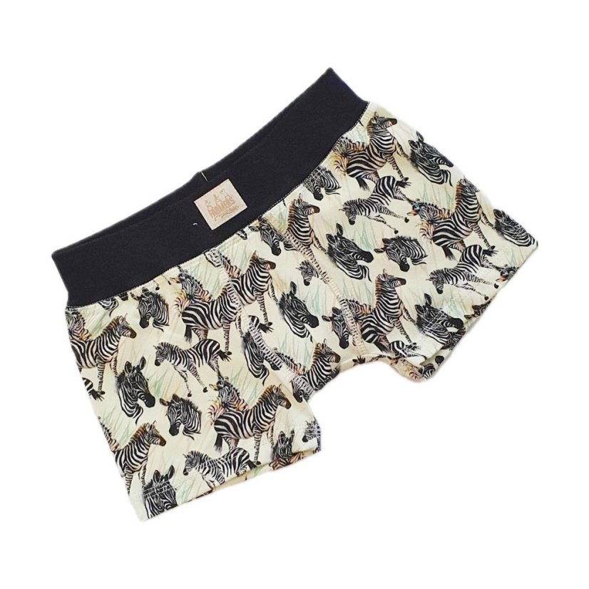 Dětské boxerky, zebry