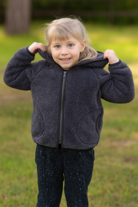 Dětská mikina na zip FURRY