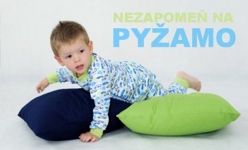 Dětská pyžama, noční košile a overaly na spaní