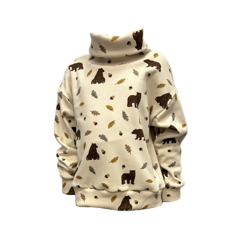 Dětská mikina rolák HIP WARMKEEPER ANIMALS 7