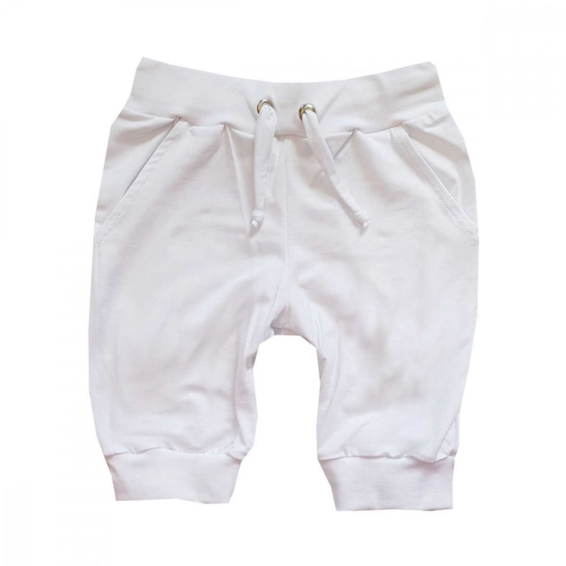 Dětské 3/4 kalhoty do manžety WOW bambus